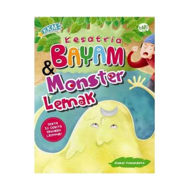 Mizan Buku Anak Kkm Kesatria Bayam Dan Monster Lemak | Cerita Anak  Multicolor