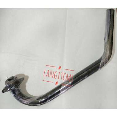 Leher Knalpot Sambungan Knalpot CS1 Honda Hitam