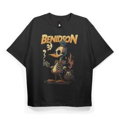 BENIDSON Oversized Tshirt Kaws Pup M