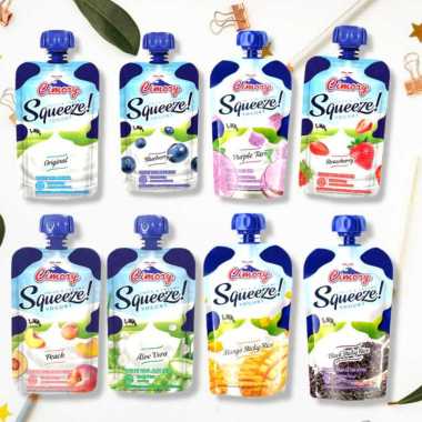 Promo Harga Cimory Squeeze Yogurt Mango Sticky Rice 120 gr - Blibli