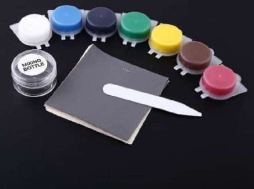 Dempul Jok Kulit Robek Reparasi Bahan Kulit BOX