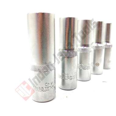 MAXPOWER Sock Deep Wall 15 16 17 18 19 20 21 mm Kunci MATA SOK PANJANG 16 MM