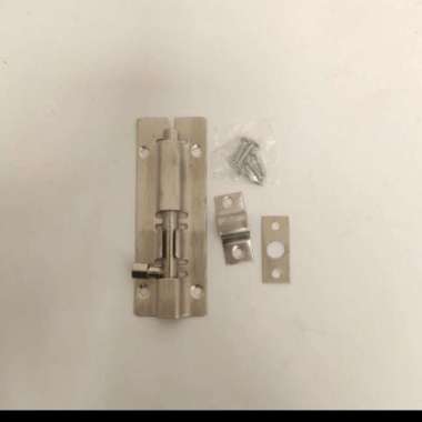 Grendel Selot Erdos Kunci Slot Gerendel Pintu Jendela Stainless 4 in