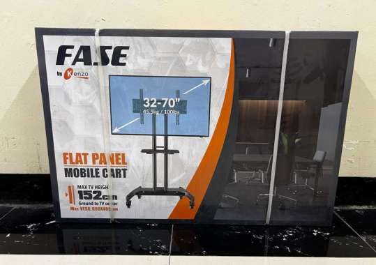 Bracket Standing TV 32"-70" FASE FB-58 Tiang Turun Naik Adjustable