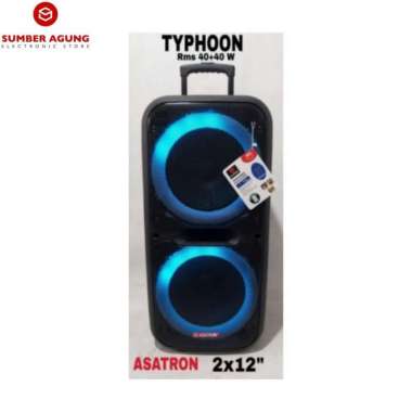 Asatron Speaker Meeting Karaoke Portable 12 Inch "TYPHOON"