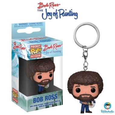 Funko Pocket POP! Keychain Television The Joy of Painting - Bob Ross
