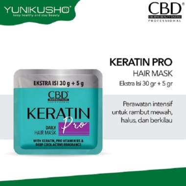 CBD Professional Keratin Pro Daily Use Hair Mask (Masker Rambut) - 1 PCS