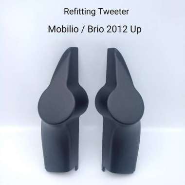 Tweeter Refitting / Dudukan Tweeter HONDA Brio / Mobilio 2012 hitam