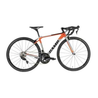 CAMP Sepeda Roadbike Azzura Orange White 11 Speed 700" Carbon 48