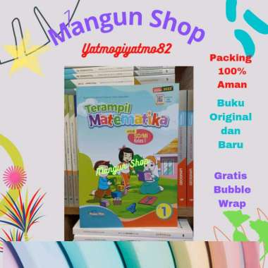 Buku Terampil Matematika Kelas 1 SD Kurikulum Merdeka Pustaka Mulia