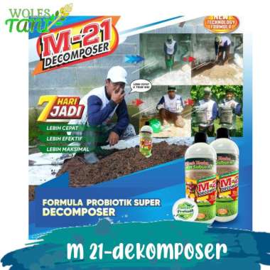 M21 1 Liter Dekomposer Pembenah Tanah Multicolor