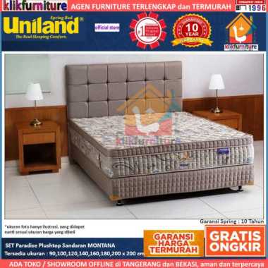 Full Set Paradise Plushtop MONTANA Uniland Springbed 180 x 200