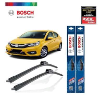 Wiper Mobil Bosch Frameless Honda Brio Satya Clear