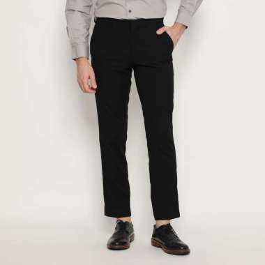 Platini Celana Kantor Formal Pria Panjang Hitam 88014 30