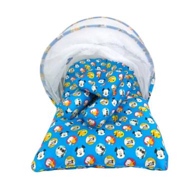 Babybess Kelambu Mickey World Kasur Lipat
