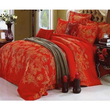Depo Sprei Reddish Sateen Jepang Set Sprei