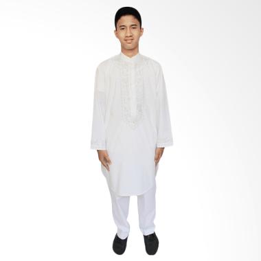 Arafah Pakistan Aspari Baju Koko - White