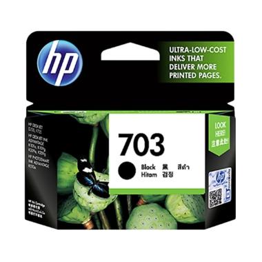 Promo HP 704 Black Ink Cartridge Tinta 