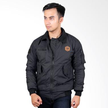 Neils Bomber Britannic Jaket Pria - Black