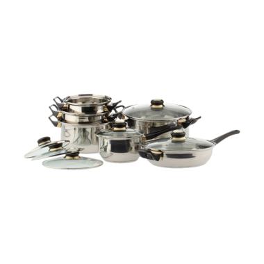 Vicenza V612 Set Panci Tanpa Teko [12 pcs]