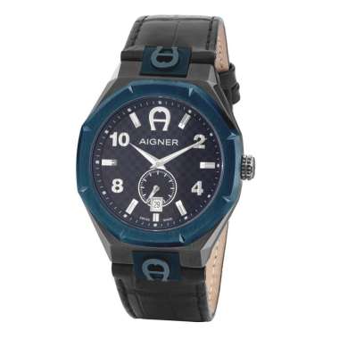 AIGNER (ETIENNE AIGNER) AGA124104 Swiss Made Jam Tangan Pria Blue Black