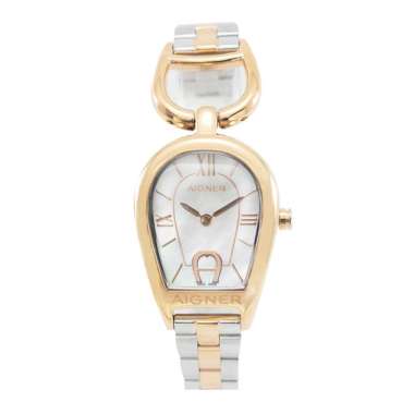 AIGNER (ETIENNE AIGNER) MA24232D Mother of Pearl Dial Swiss Made Jam Tangan Wanita Rosegold Silver