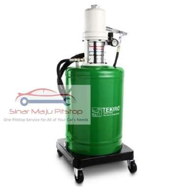 Pompa Gemuk Tekanan Angin - TEKIRO AIR LUBRICATOR FOR GREASE Drum 20 Liter Original Made In JAPAN gr