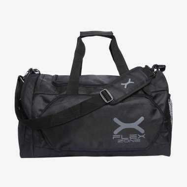 FLEXZONE Gym Bag Tas Olahraga Fitness Badminton Renang FAB-001SP Semua Ukuran Hitam