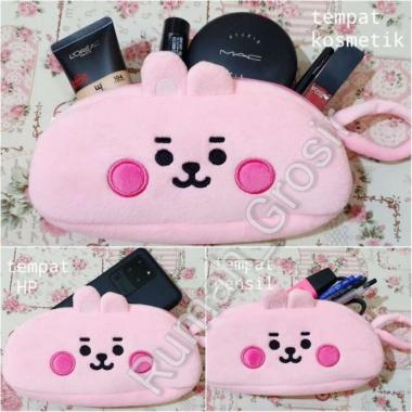 Pouch Boneka Kosmetik BT21 BTS Unofficial POUCH COOKY