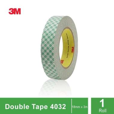 3M Scotch 4032 Mounting Urethane Foam Tape [18 mm x 3 m] Hijau