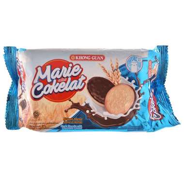 Promo Harga KHONG GUAN Marie Salut Cokelat 95 gr - Blibli