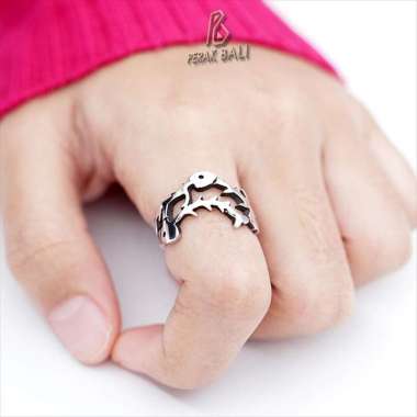 Cincin Perak Bali Silver Ring 925 Tulang Be 20