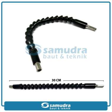 Flexible Shaft Sambungan Selang Fleksibel Kawat Bor Obeng Cordless HItam