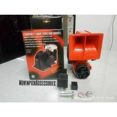 KLAKSON NAUTILUS 12V MERK LOWIN DINAMO KECIL