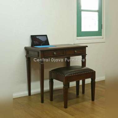 Kursi Meja Tulis Kantor Kayu Jati Konsul Klasik Mebel Jepara