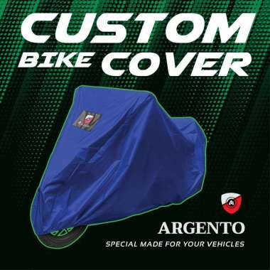 Yamaha Xeon RC Moto GP Cover Sarung Selimut Tutup Motor Argento Biru