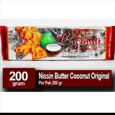 Promo Harga Nissin Biscuits Butter Coconut 200 gr - Blibli