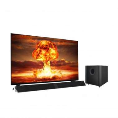 POLYTRON PLD 40B8951 LED TV 40 inch Cinemax Soundbar Frameless - KHUSUS JABODETABEK