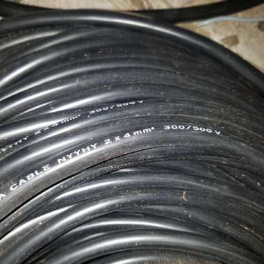 KABEL LISTRIK NYYHY 2 X 4MM