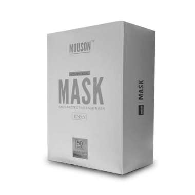 Masker KN95 MOUSON Premium Mask Earloop Disposable