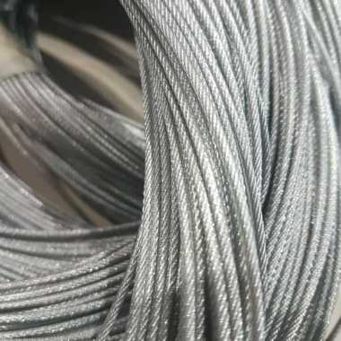Kawat Seling 2 mm Lapis Plastik / Kawat Sling Baja Anti Karat