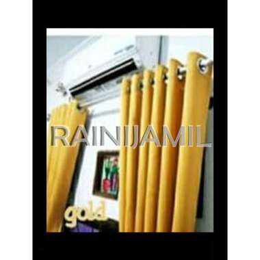 Promo Gorden Blazzer Polos Bahan Tebal+Tali Berbagai Macam Warna gold polos