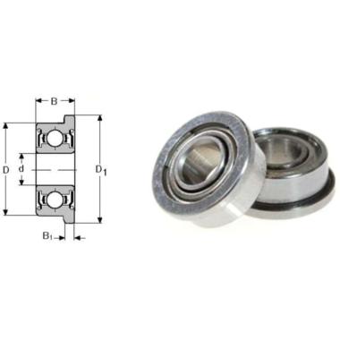 F623 ZZ Ball Bearings F623ZZ 3*10*4 mm For 3D Printer Reprap