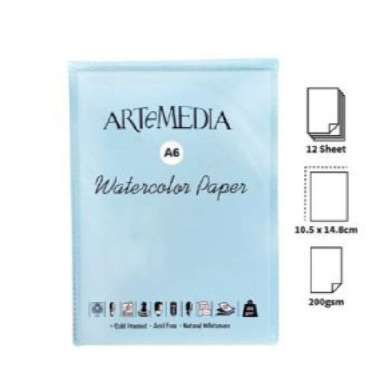 Jual Hahnemuhle Watercolor Sketchbook 200gsm (A5 / A6)