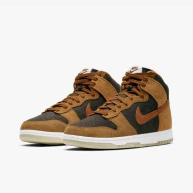 NIKE Dunk High Russet Dark Curry 6.5 BROWN