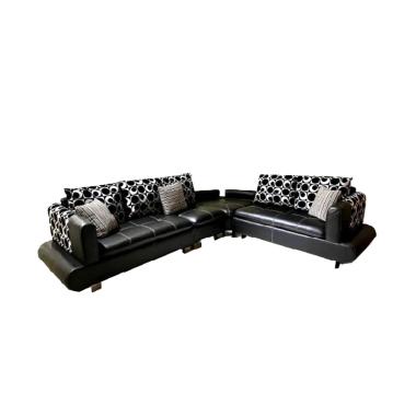 Best Wellington's 898 L Sofa Sudut - Black