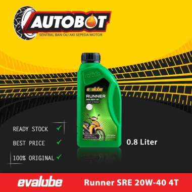Oli Mesin Evalube Runner 4T 0.8L/ Oli Motor/SAE 20W-40