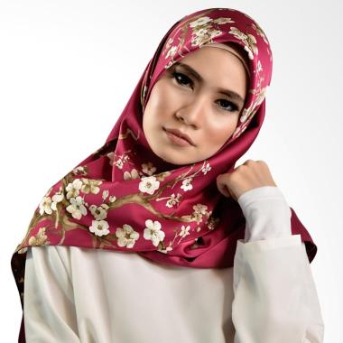 Erloz HIjab Ayra Square Kerudung - Fuschia