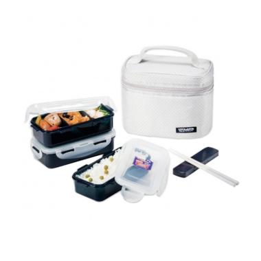 LOCK & LOCK Lunch Box 3P Set - HPL754DG Black