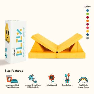 Simply Blox Play Sofa Sunflower